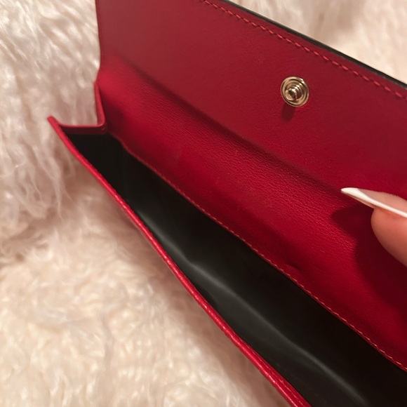 Gucci | Microguccisima | Heart Continental Red Wallet - Picture 6 of 7